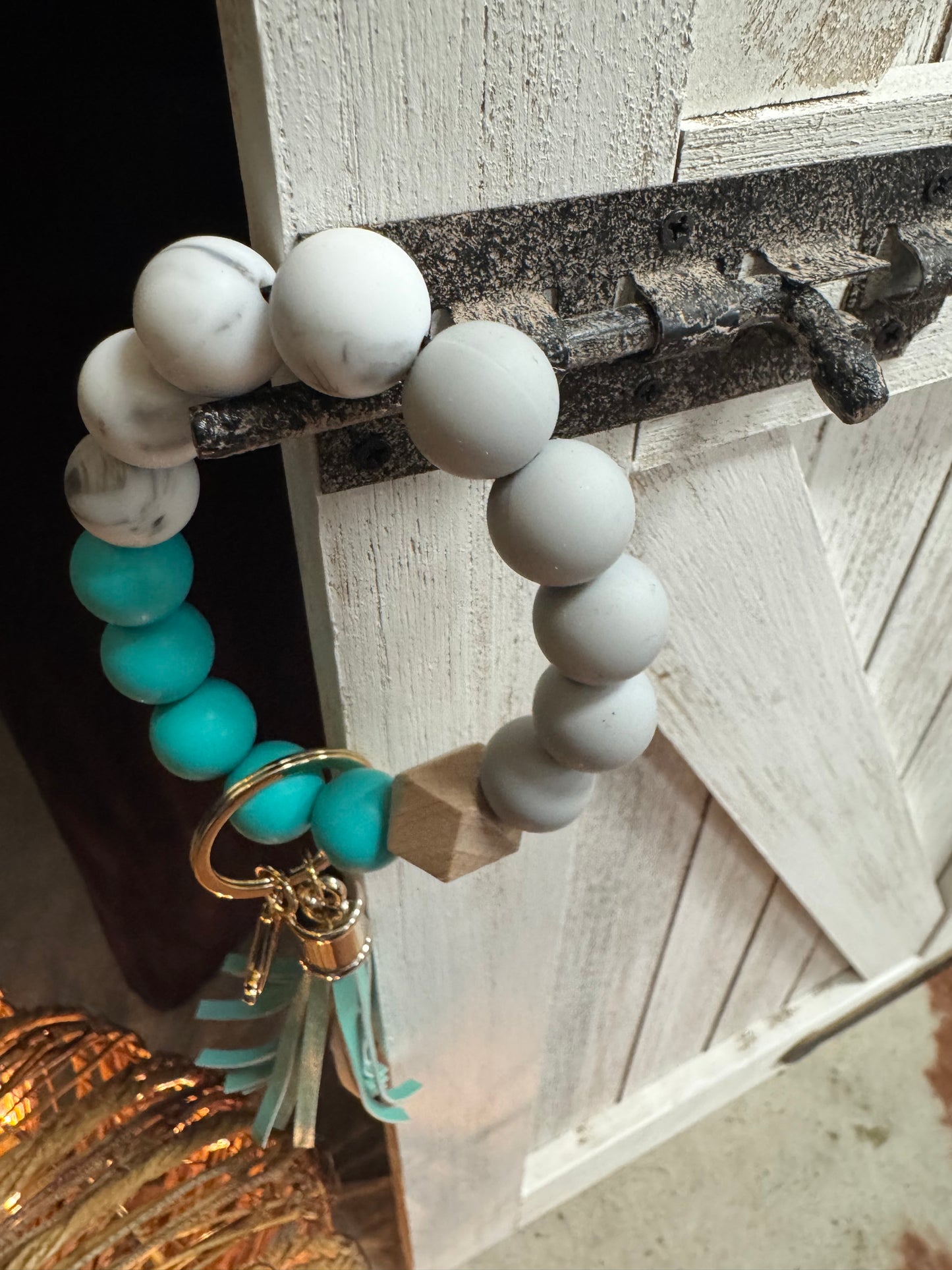 Silicone Wristlet Key Chain