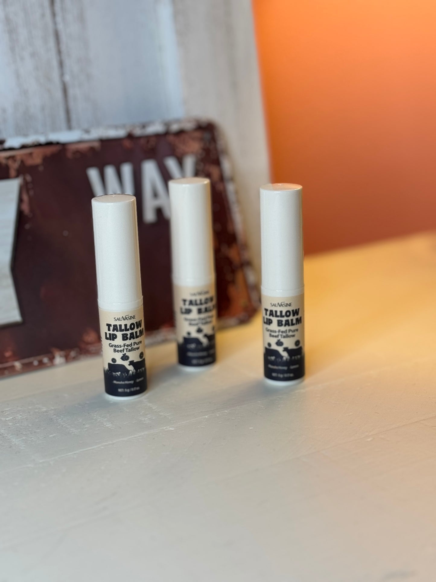 Tallow Lip Balms