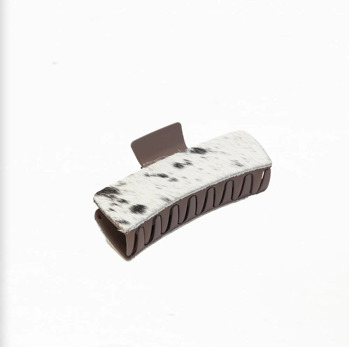 Hair-On Cowhide Claw Clip