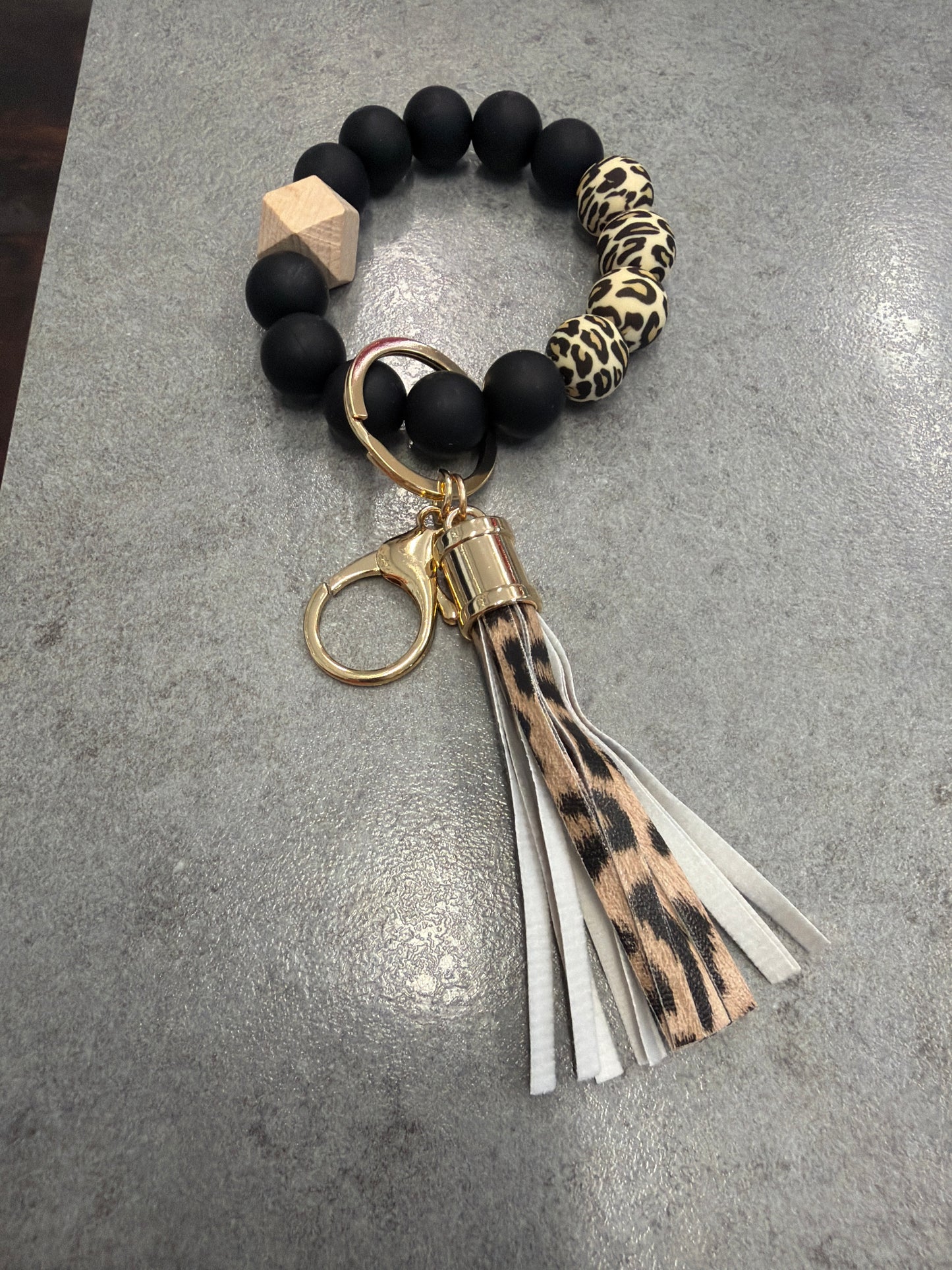 Silicone Wristlet Key Chain