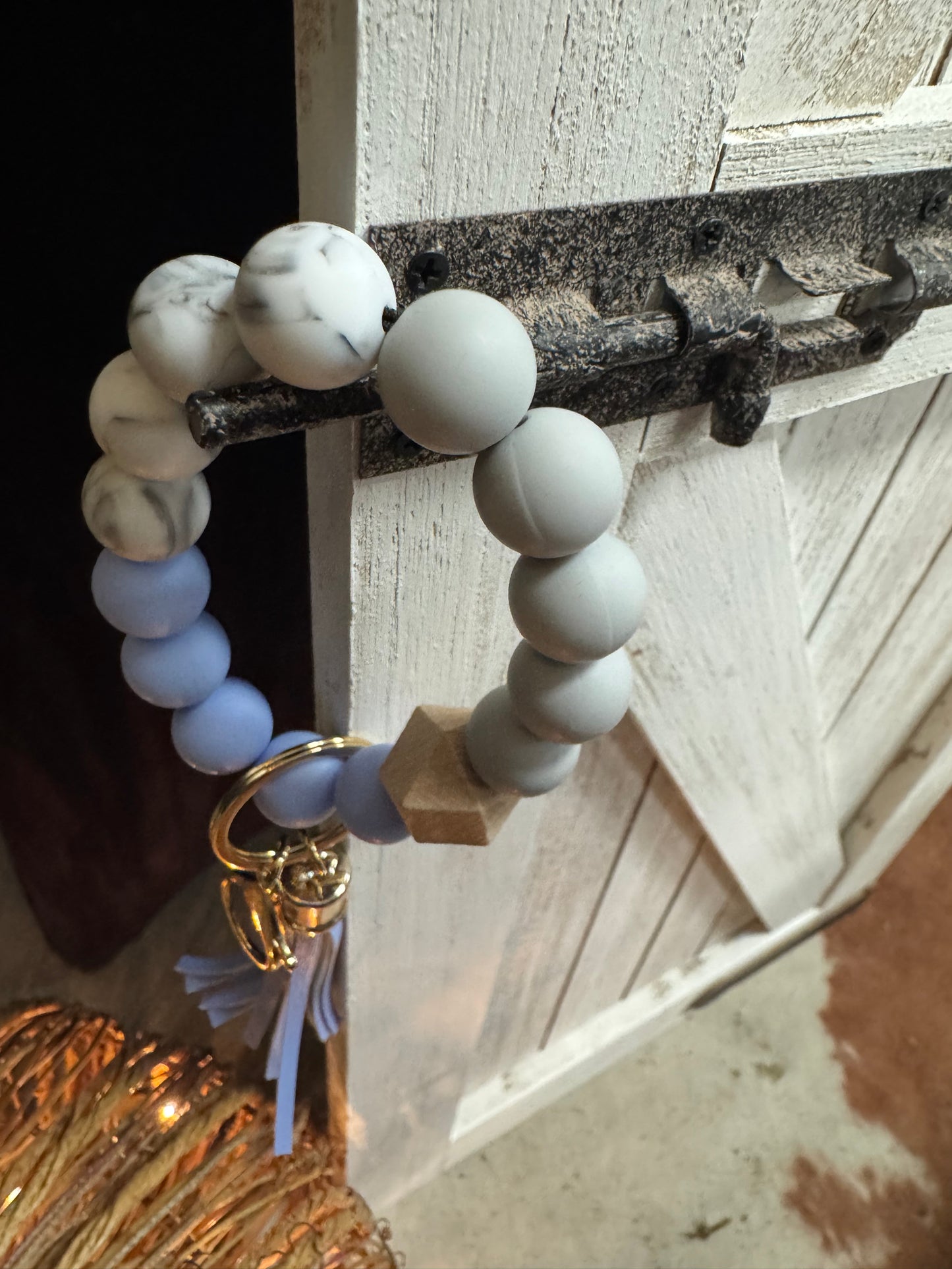 Silicone Wristlet Key Chain