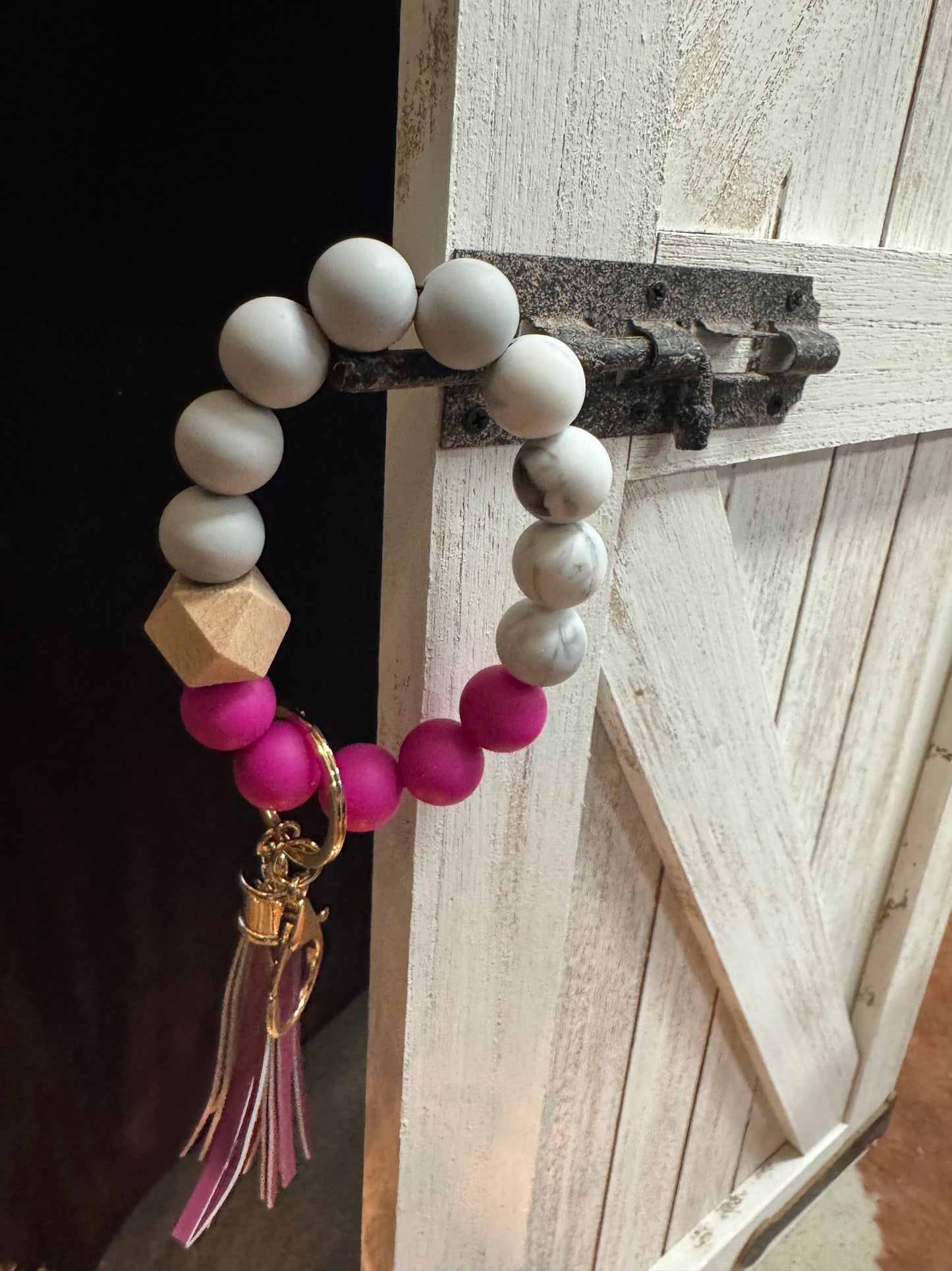 Silicone Wristlet Key Chain