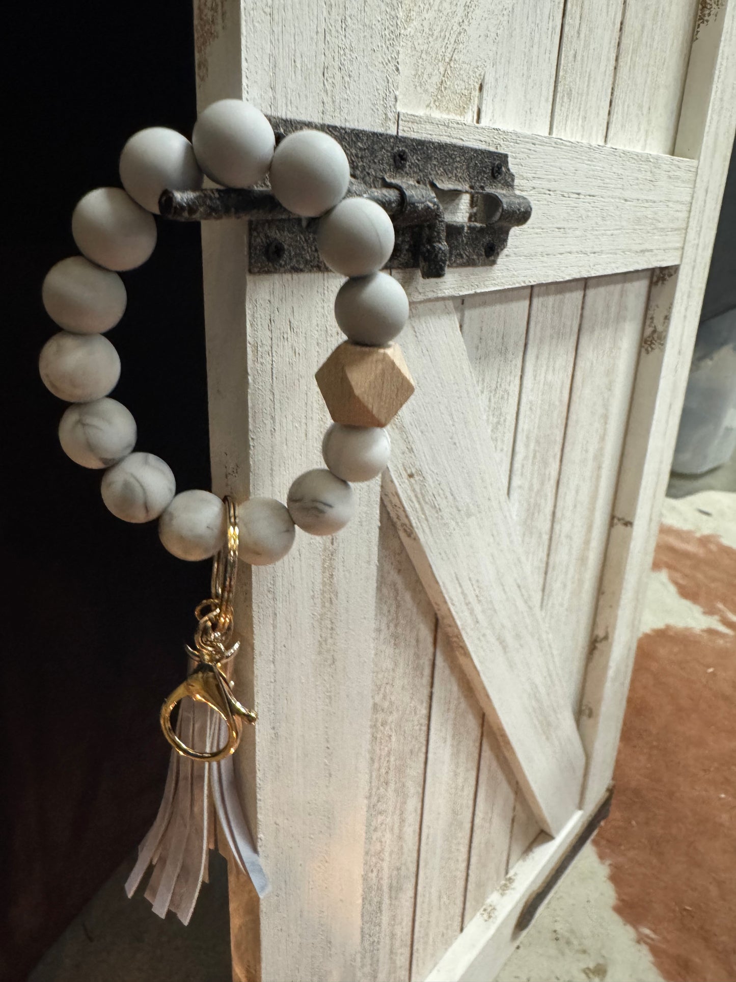 Silicone Wristlet Key Chain