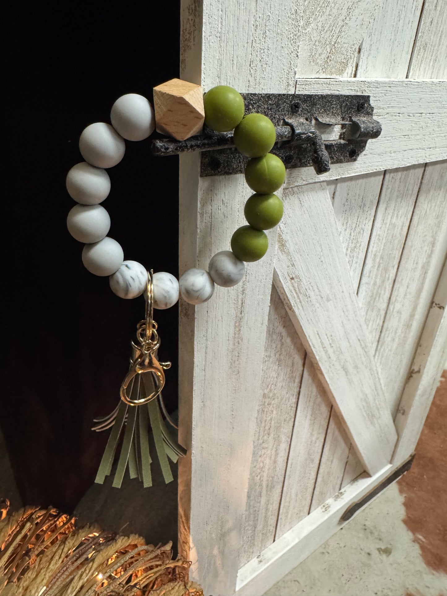 Silicone Wristlet Key Chain