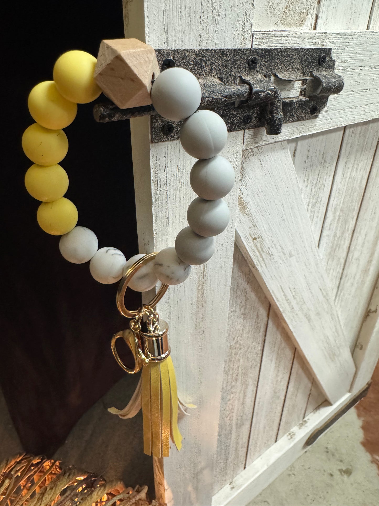 Silicone Wristlet Key Chain