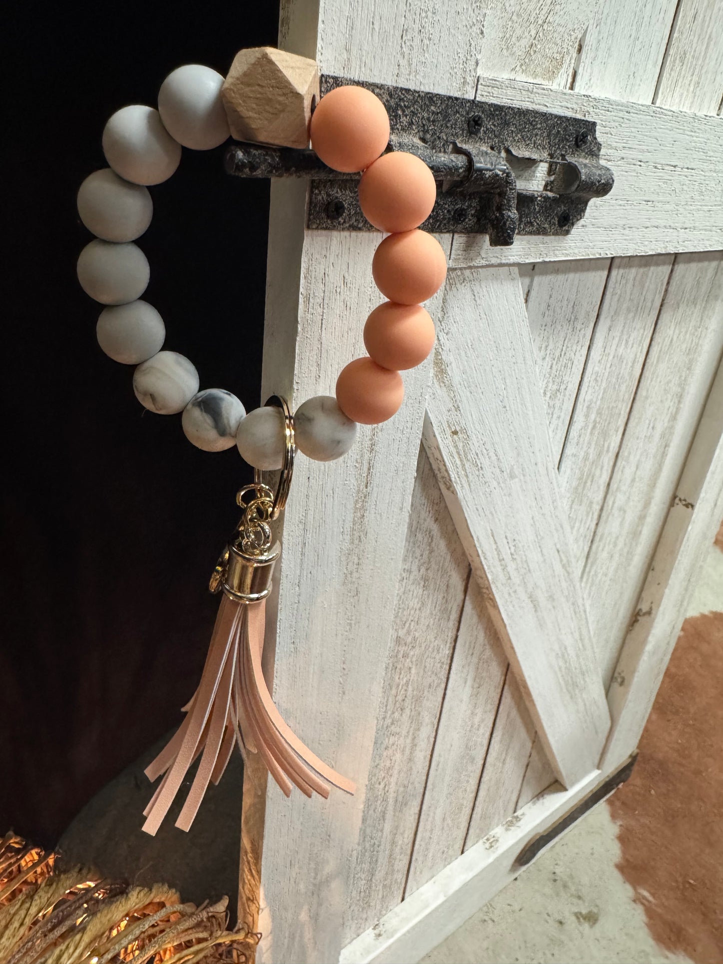 Silicone Wristlet Key Chain