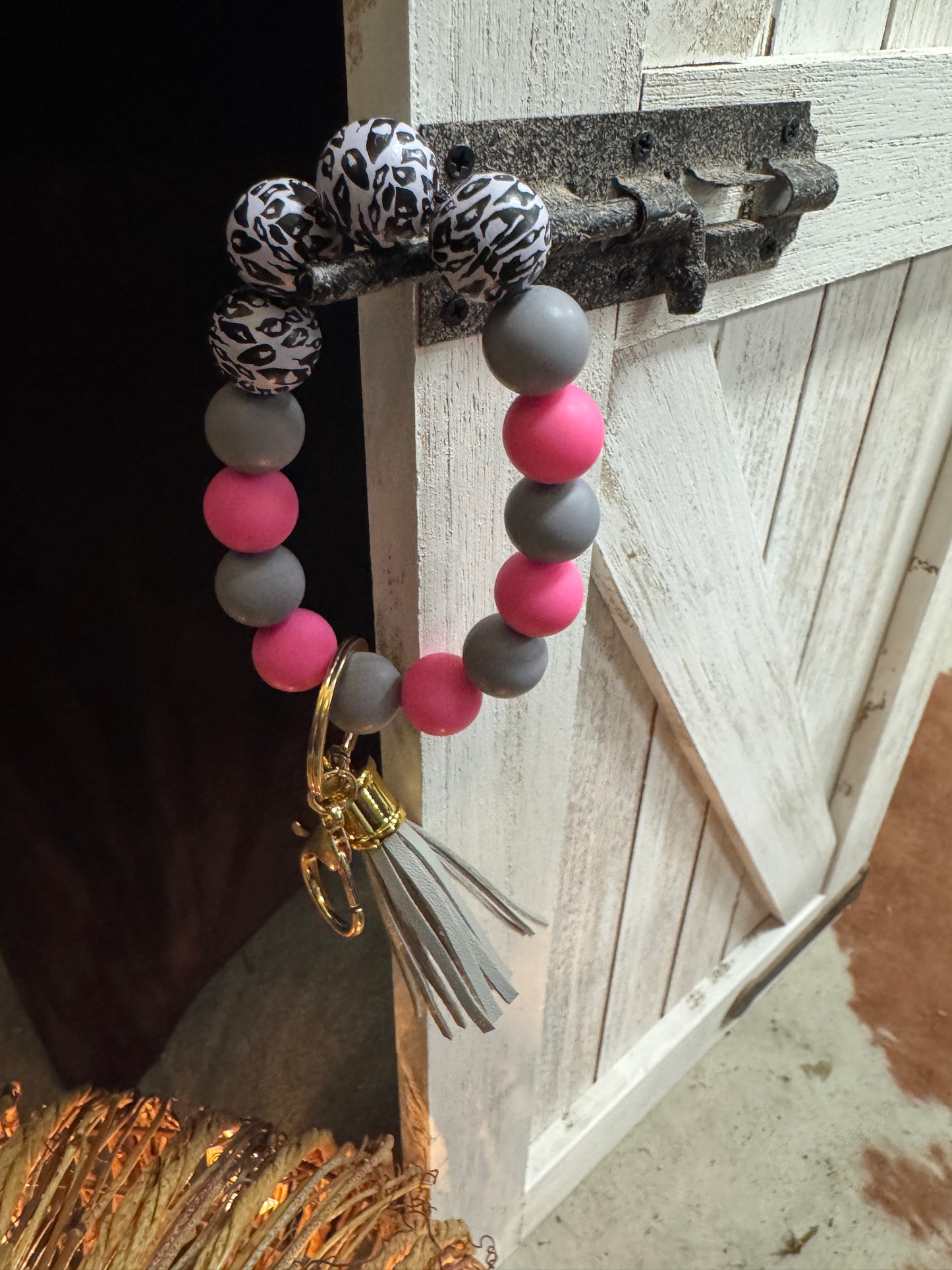 Silicone Wristlet Key Chain