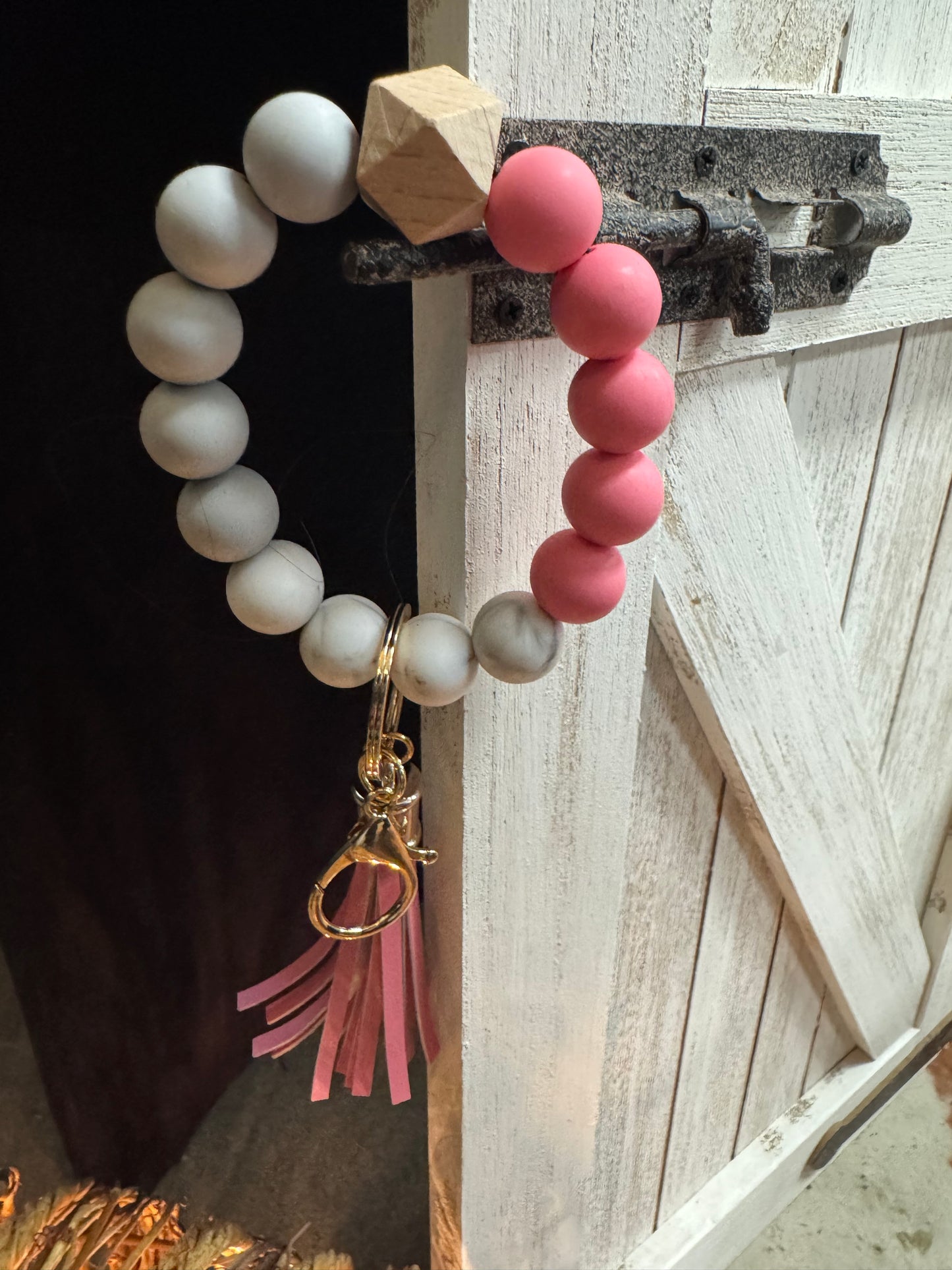 Silicone Wristlet Key Chain