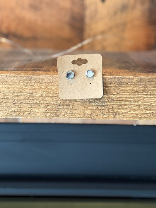 Real Cowhide Earrings