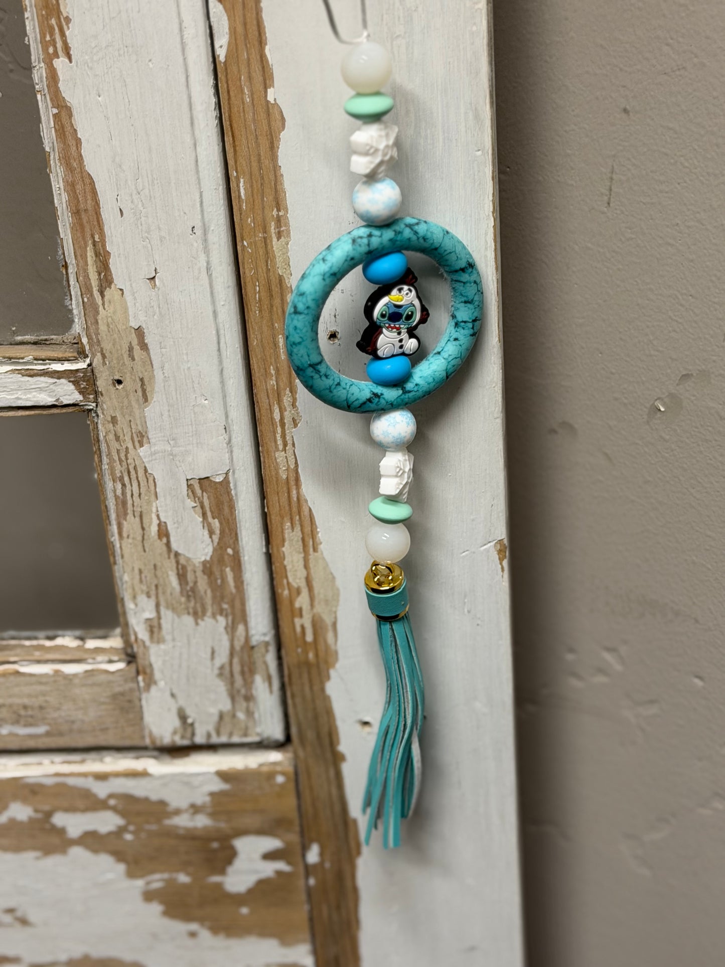 Silicone Bead Rearview mirror Charms