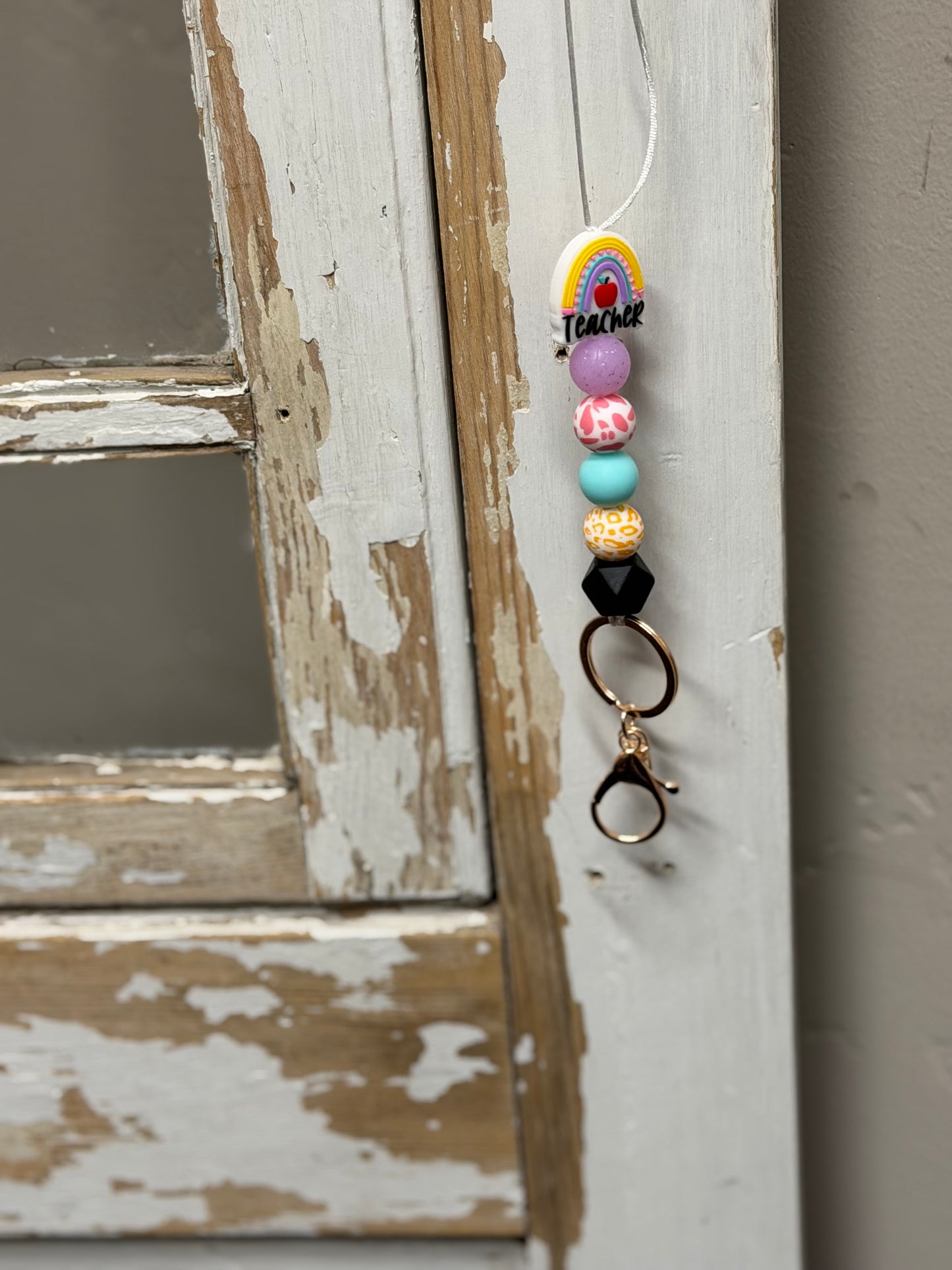 Silicone Bead Rearview mirror Charms