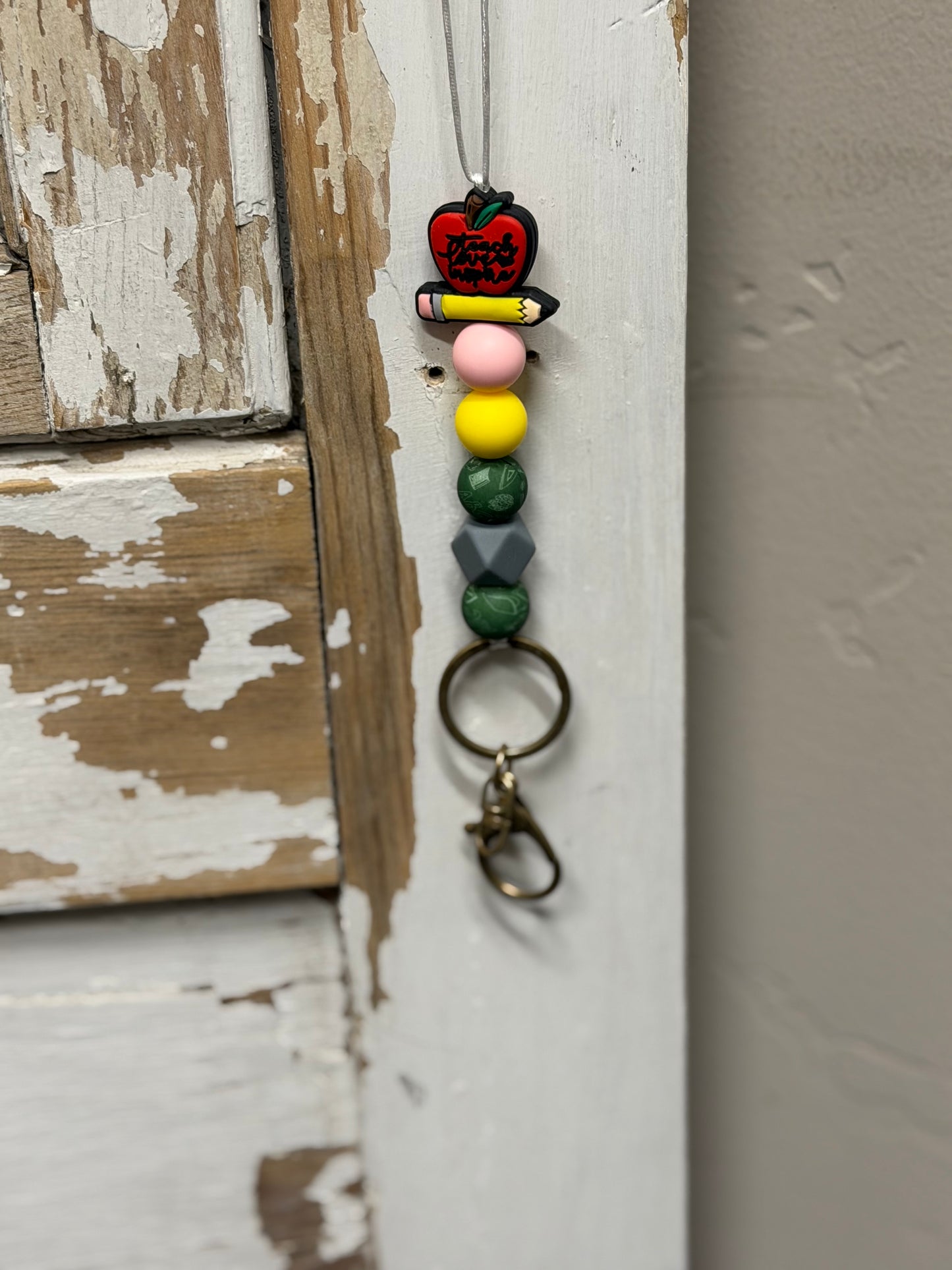 Silicone Bead Rearview mirror Charms
