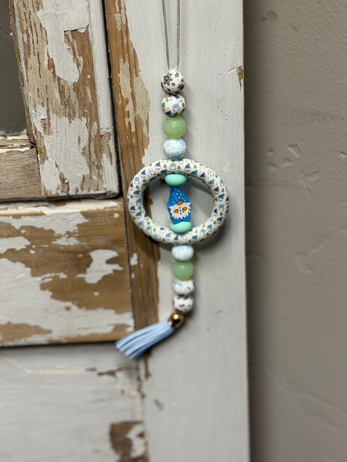 Silicone Bead Rearview mirror Charms