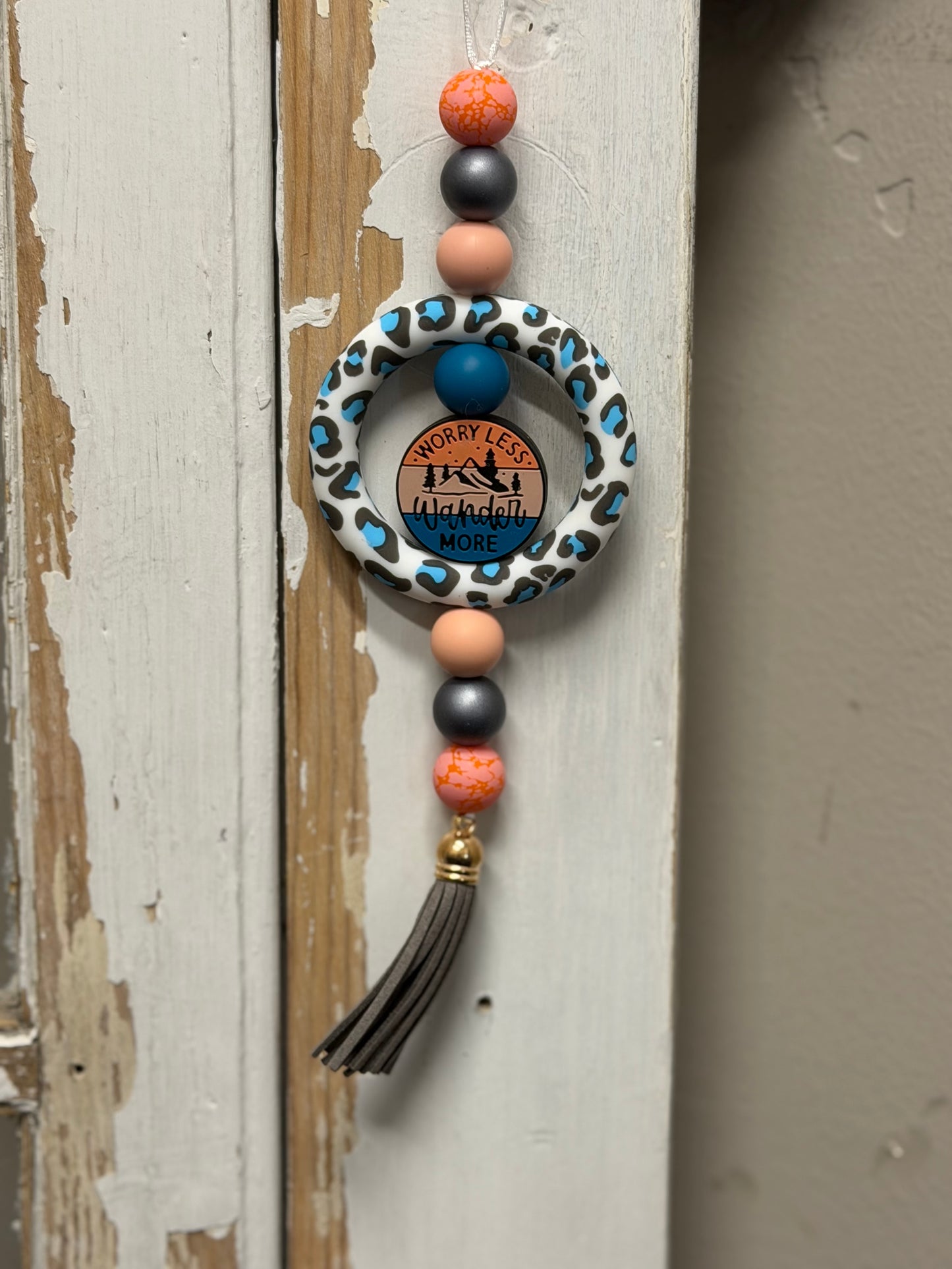 Silicone Bead Rearview mirror Charms