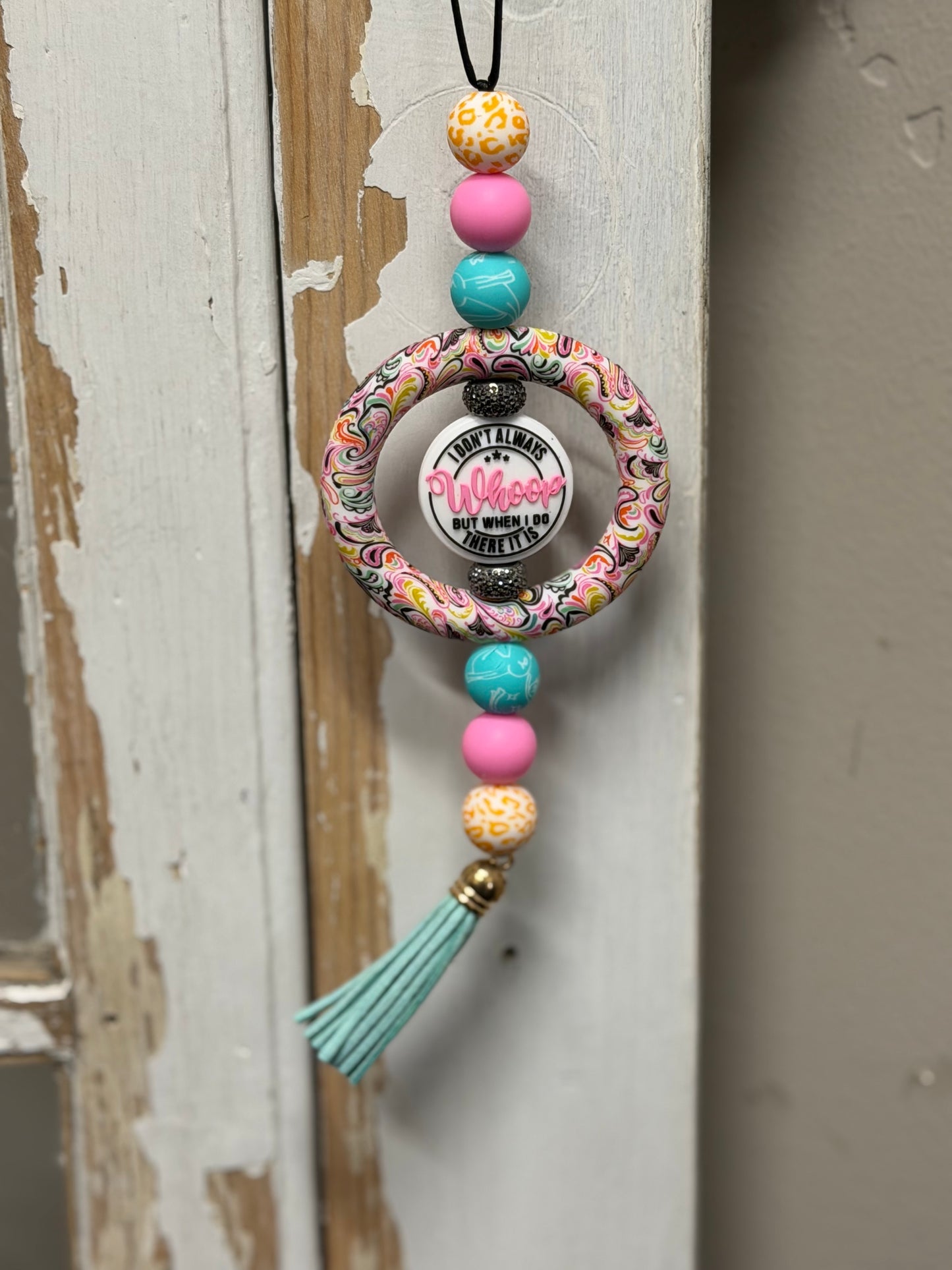 Silicone Bead Rearview mirror Charms