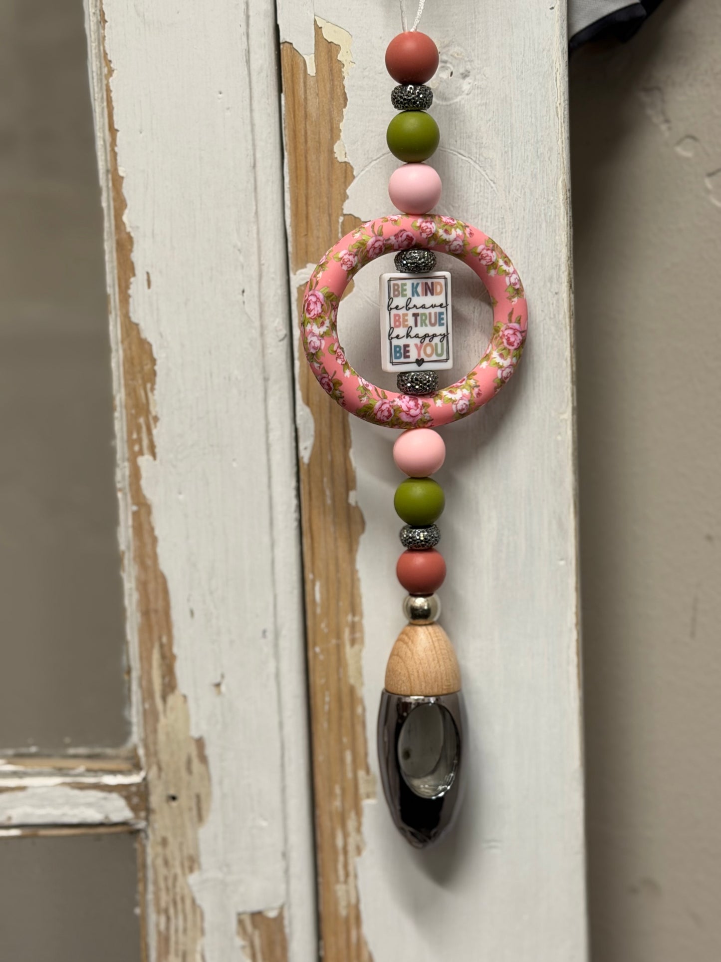 Silicone Bead Rearview mirror Charms