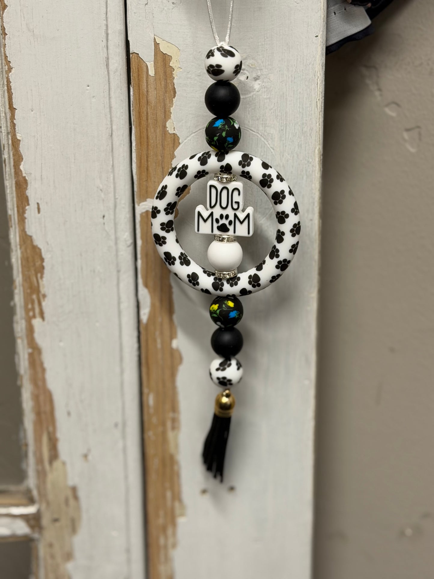 Silicone Bead Rearview mirror Charms