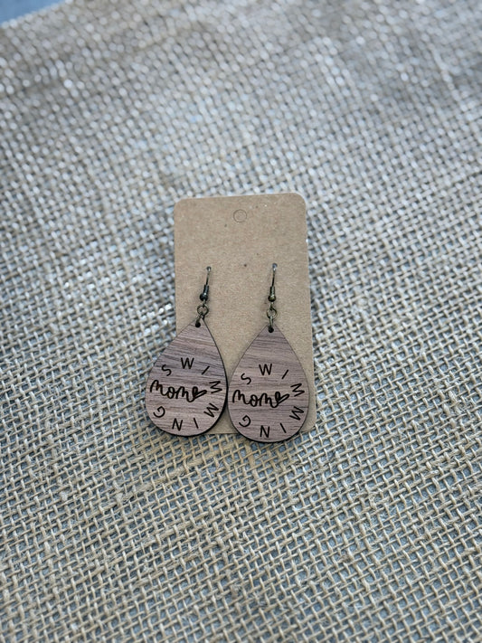 Swimming Mom Earrings