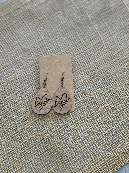 Dance mom earrings