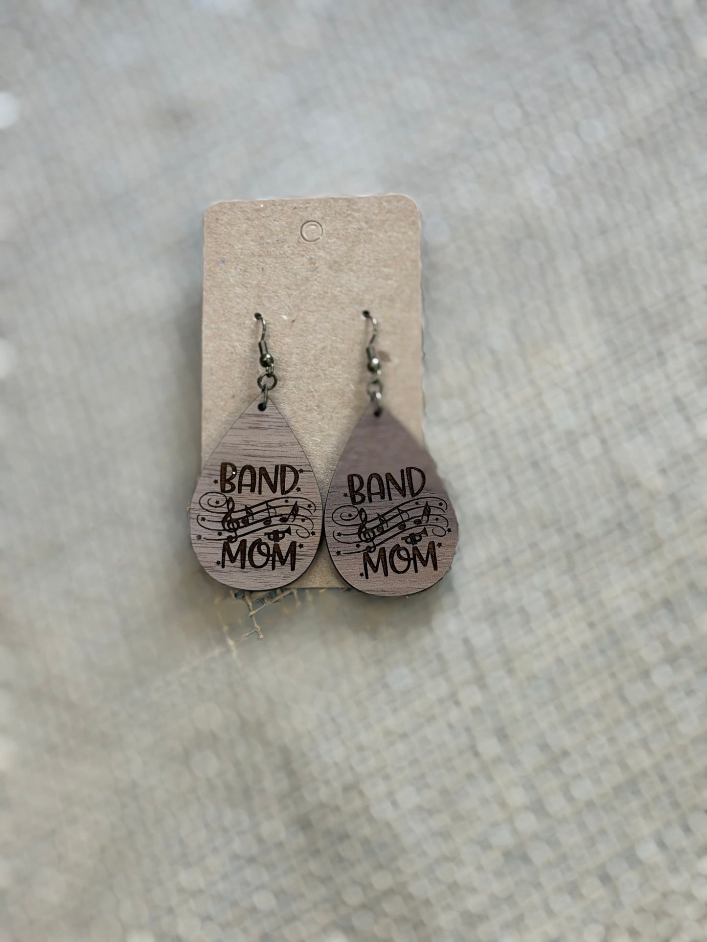 Band Mom earrings