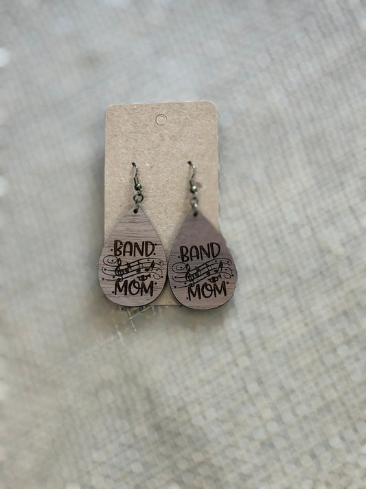 Band Mom earrings