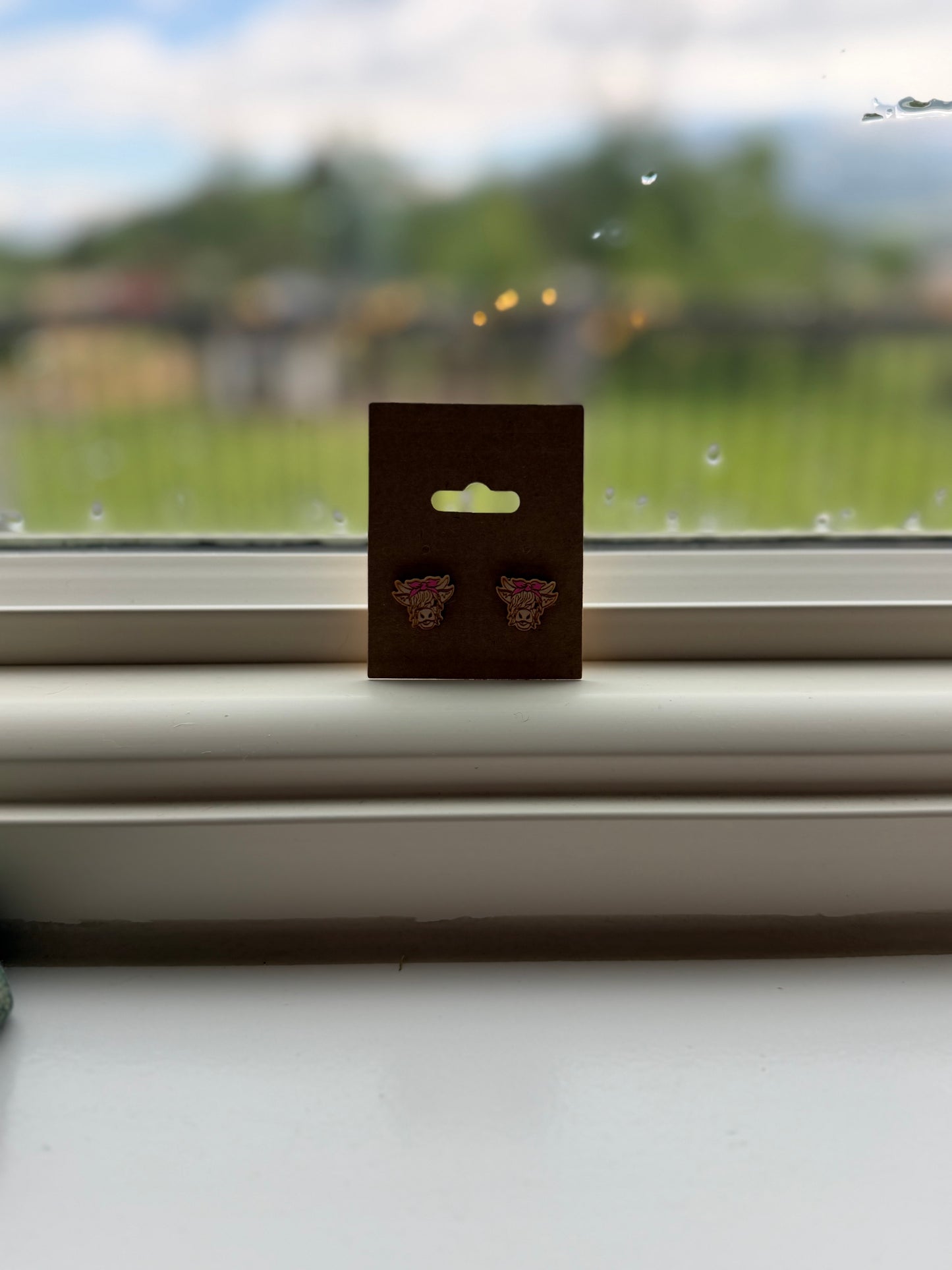 Highland Cow Earrings