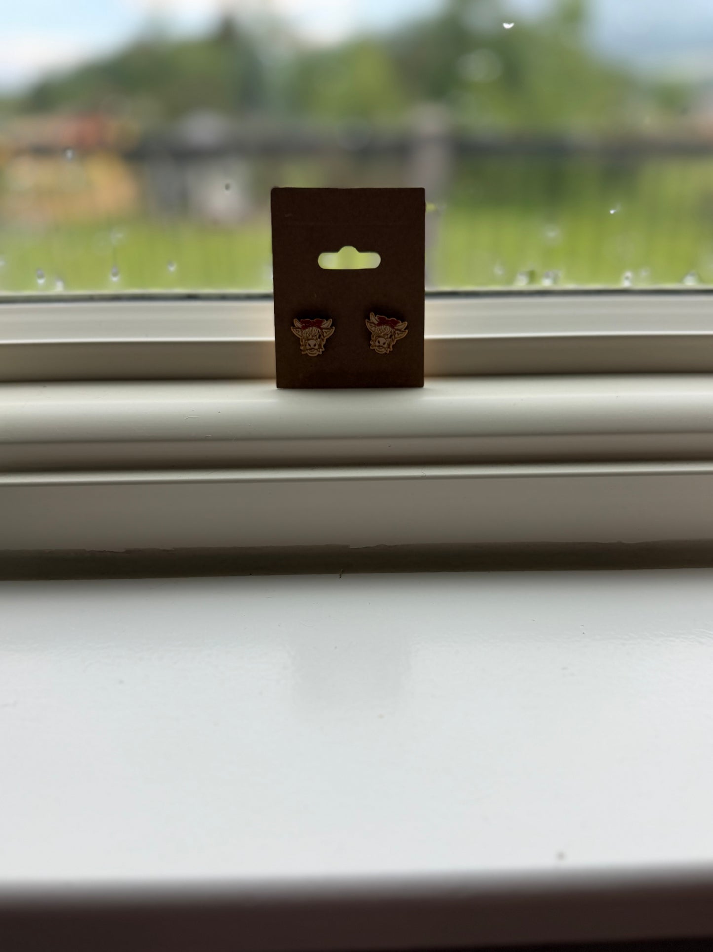 Highland Cow Earrings