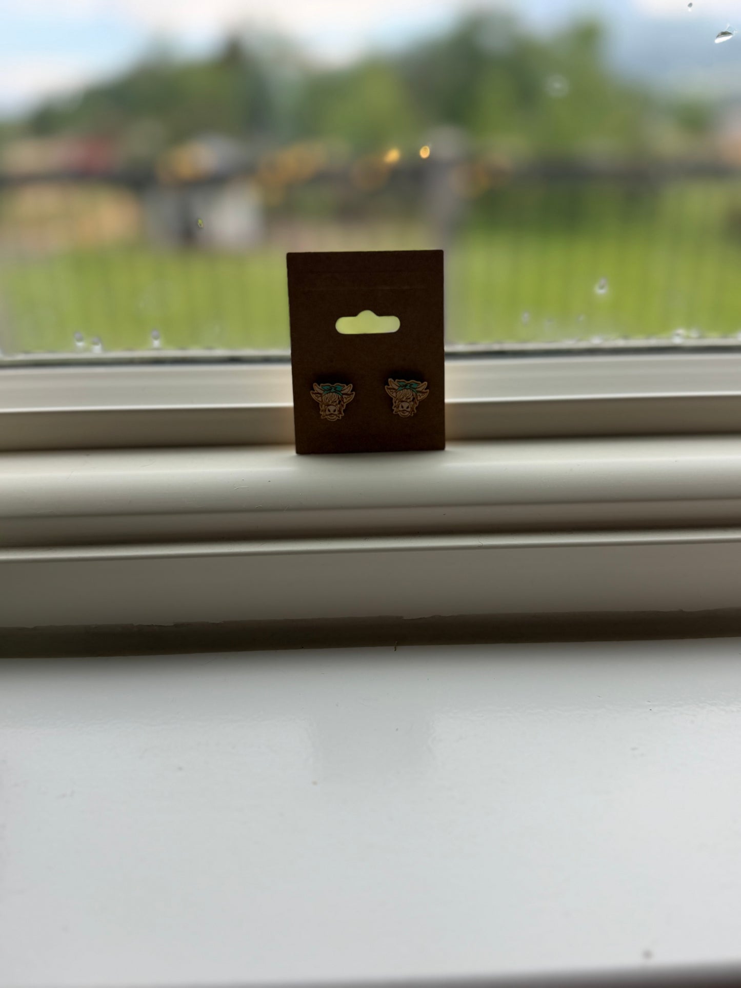 Highland Cow Earrings